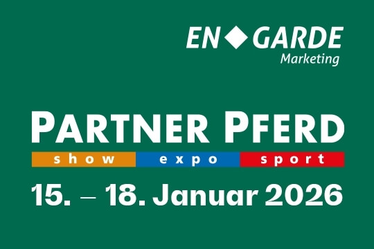 Treffen Sie uns auf der Partner Pferd 2026!
